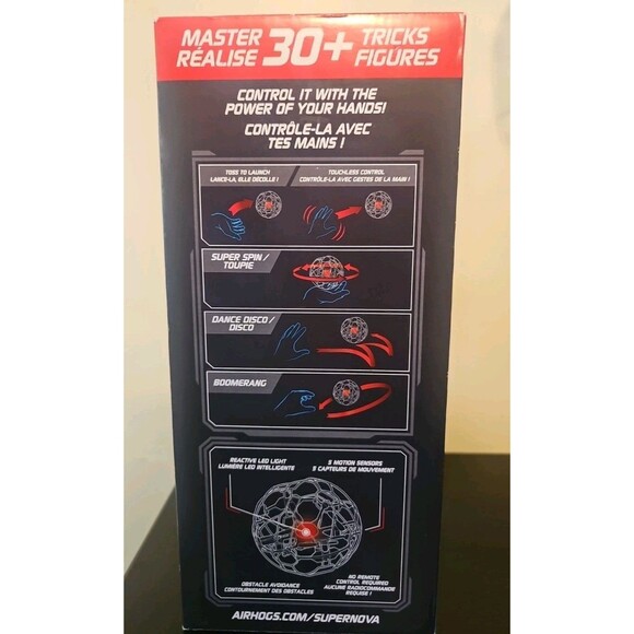 AIRHOGS Supernova Flying Gravity Orb  Rechargeable New Sealed - Picture 2 of 5